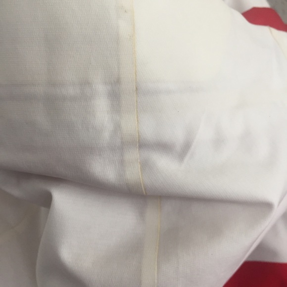 Patagonia Two Toned Red & White Ski Snow Jacket - Picture 8 of 13